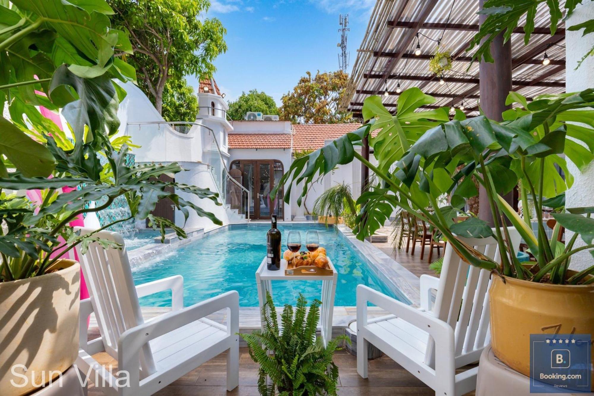 Sun Villa Resort Mini - Tret Khong Lau - Full Giai Tri ブンタオ エクステリア 写真